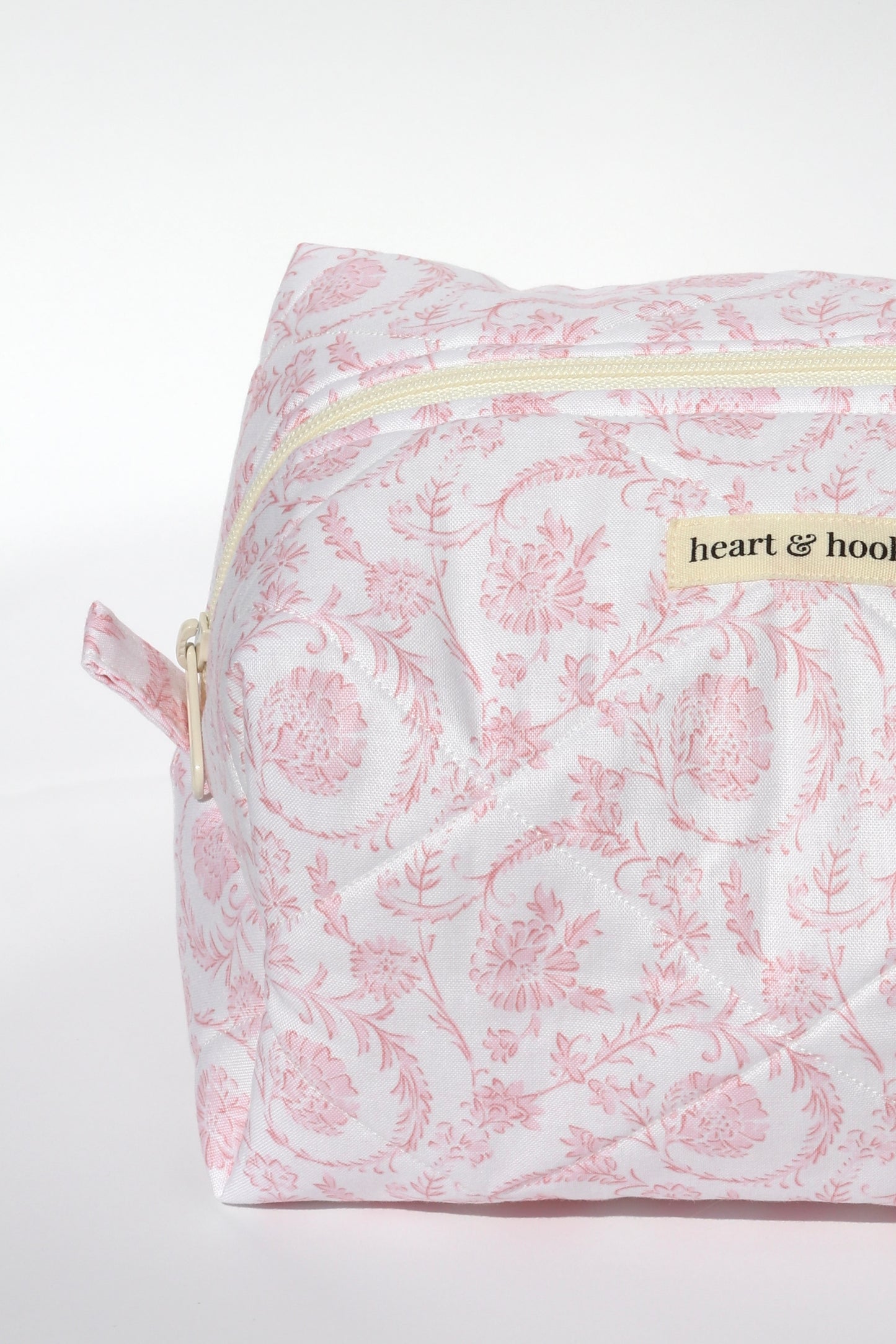 Vintage Pink Makeup Bag