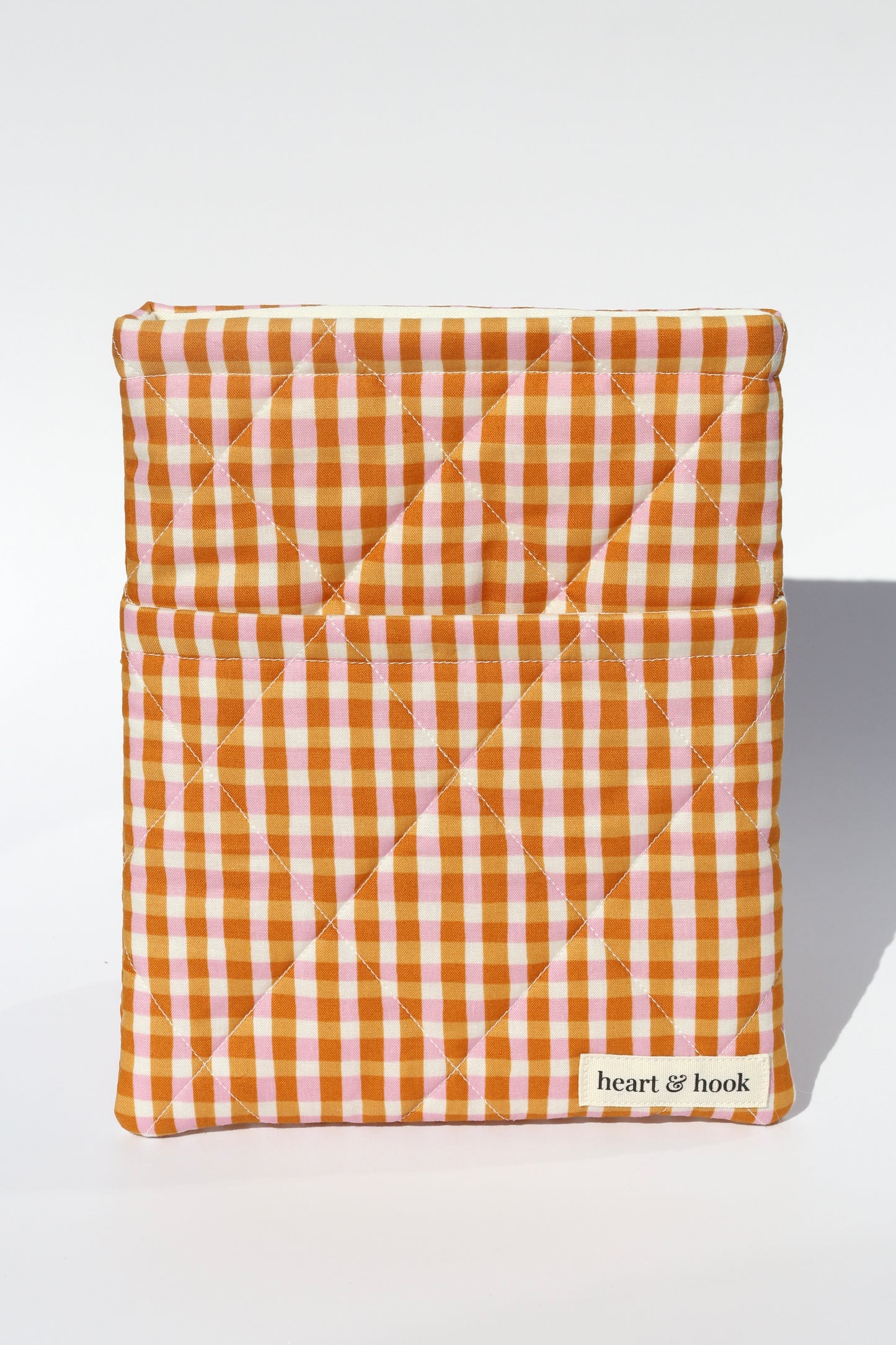 Colorblock Check E-Reader / Book Sleeve
