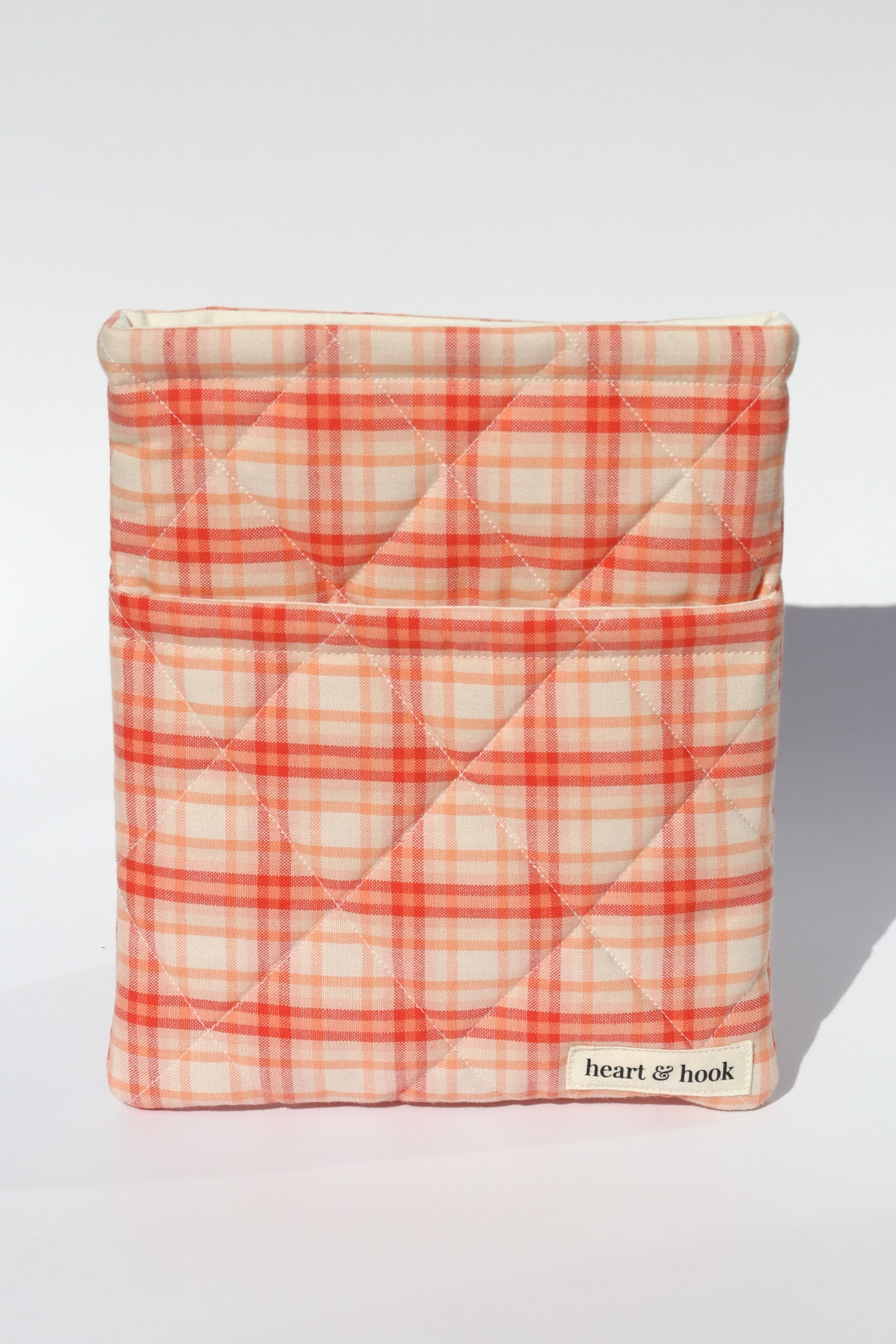 Marigold Plaid E-Reader / Book Sleeve