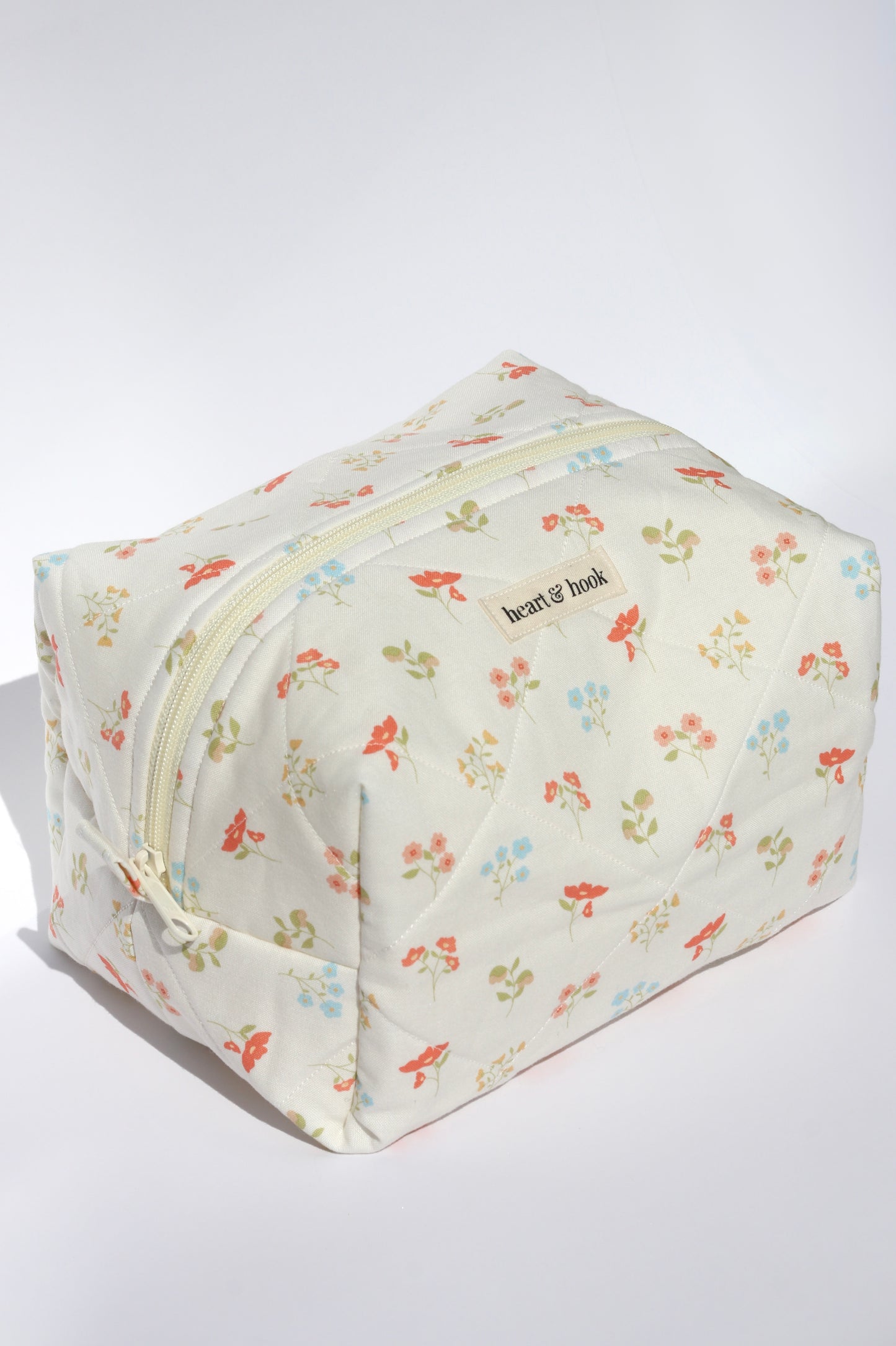 Pressed Petals Makeup Bag