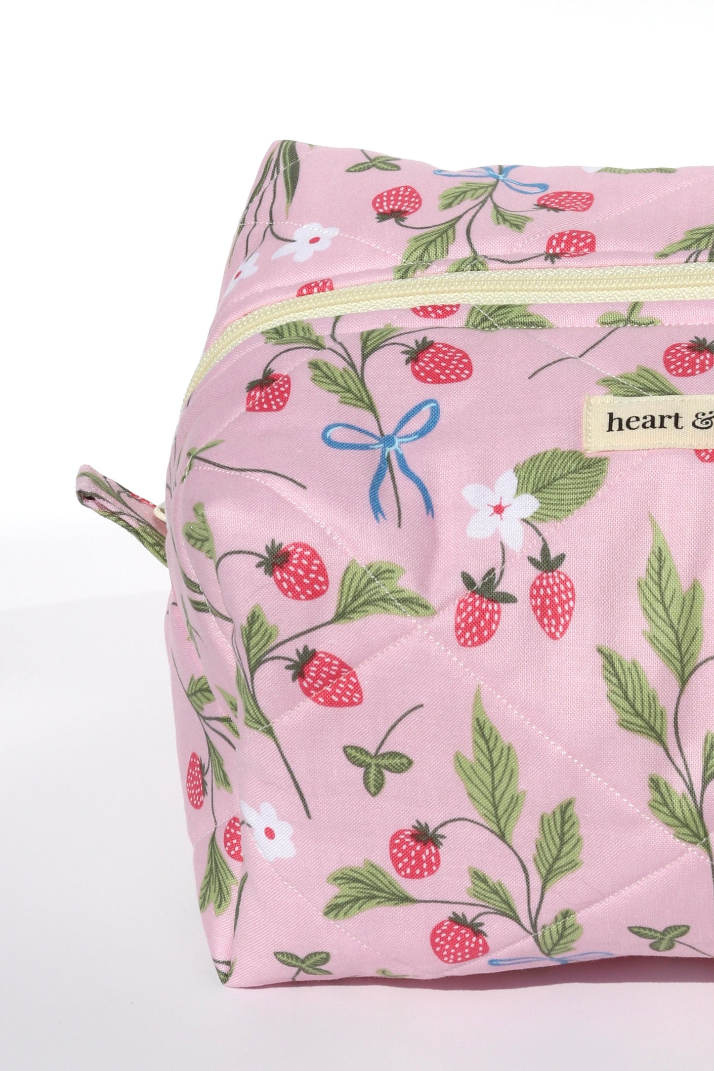 Strawberry Fields Makeup Bag