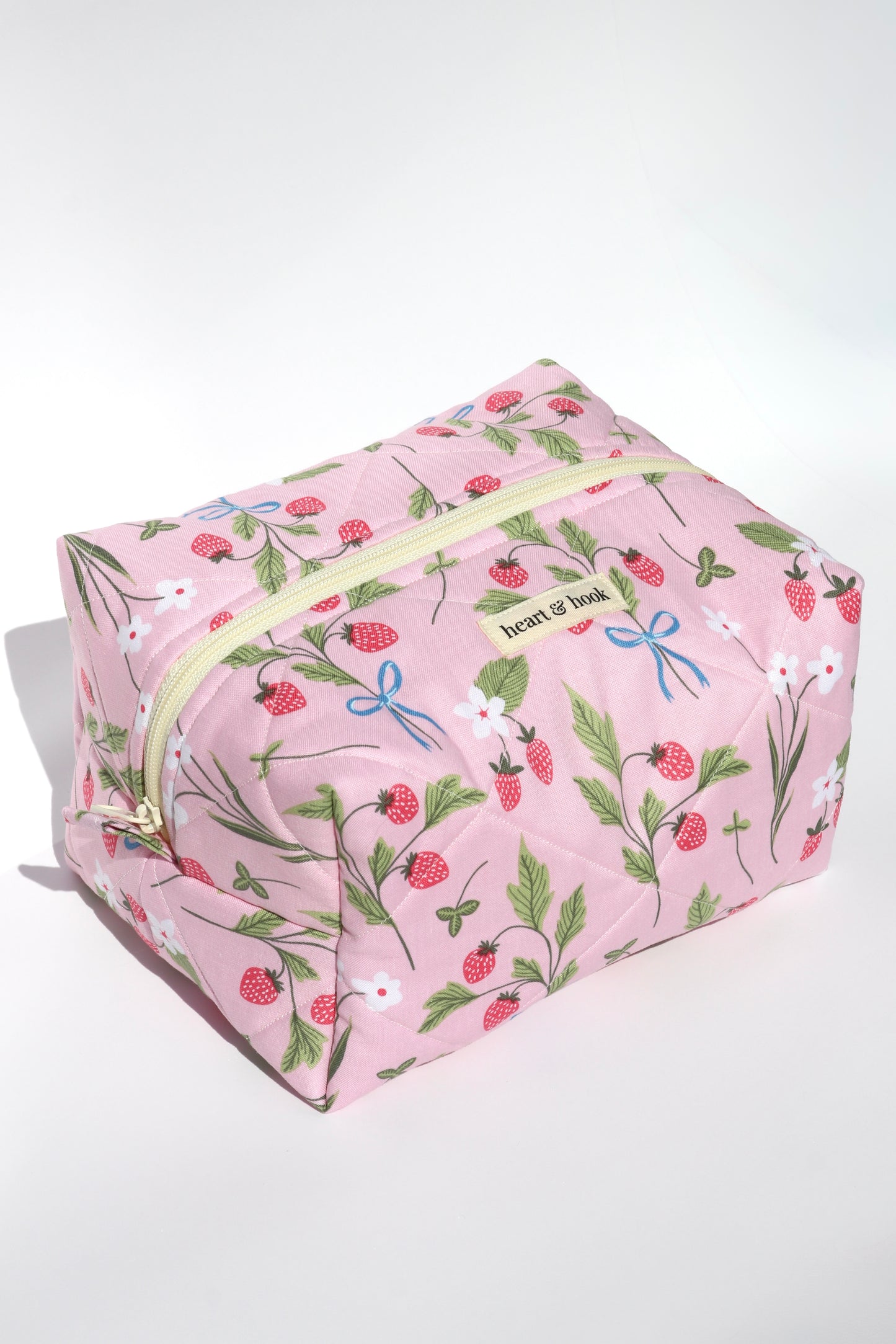 Strawberry Fields Makeup Bag