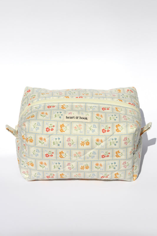 Petal Postage Makeup Bag