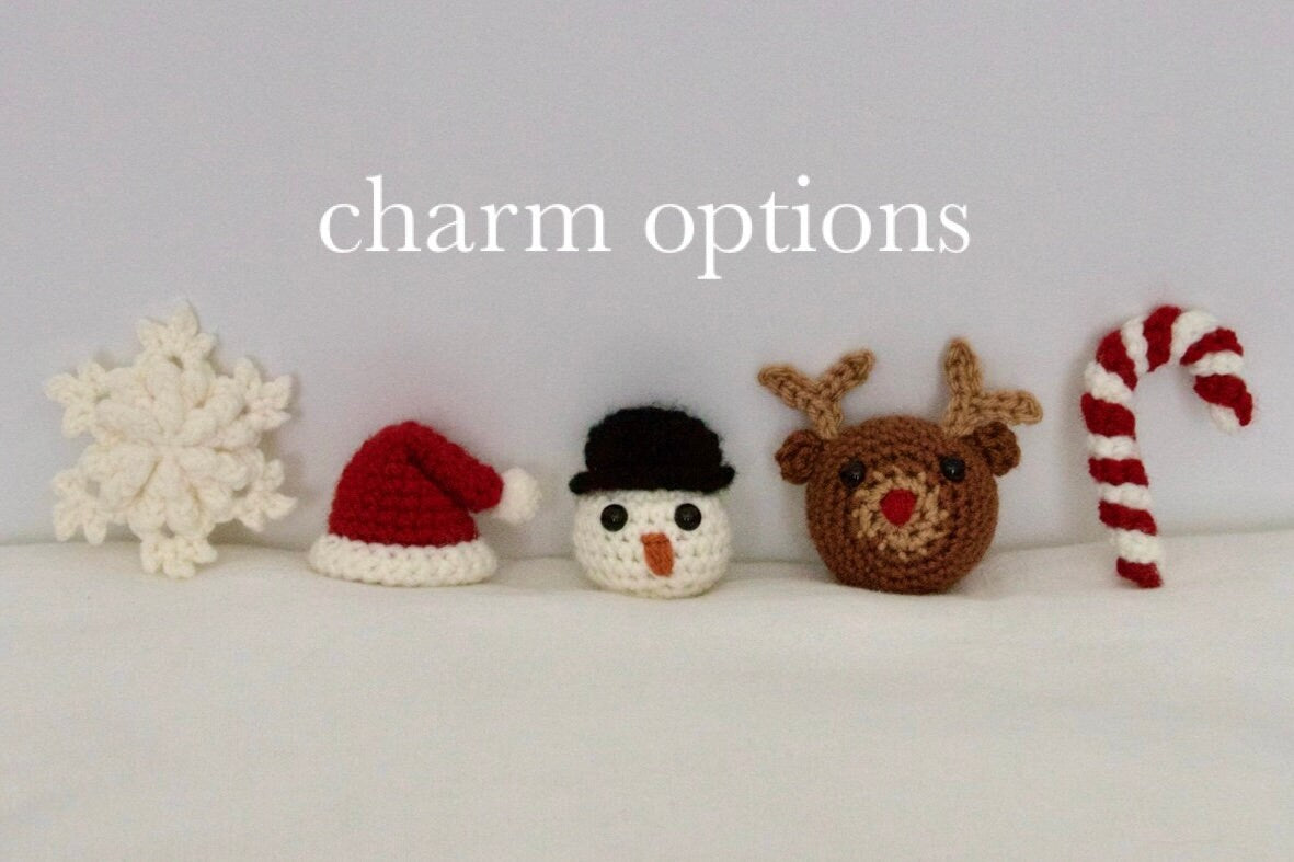 Crochet Christmas Car Charm