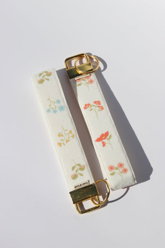 Pressed Petals Wristlet