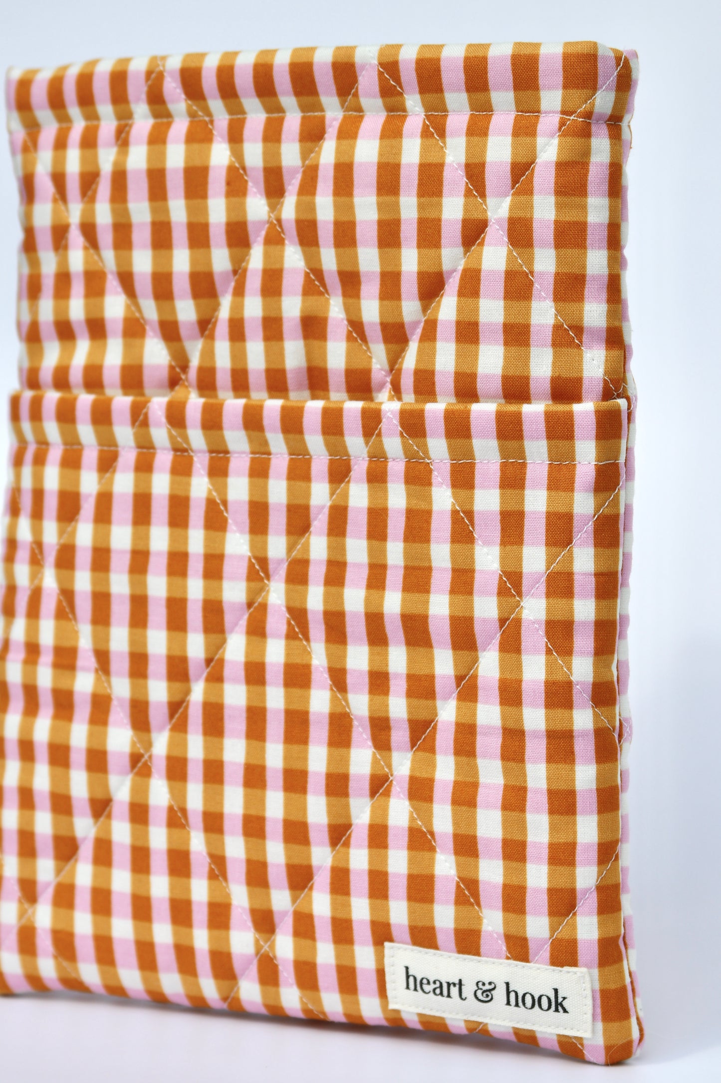 Colorblock Check E-Reader / Book Sleeve