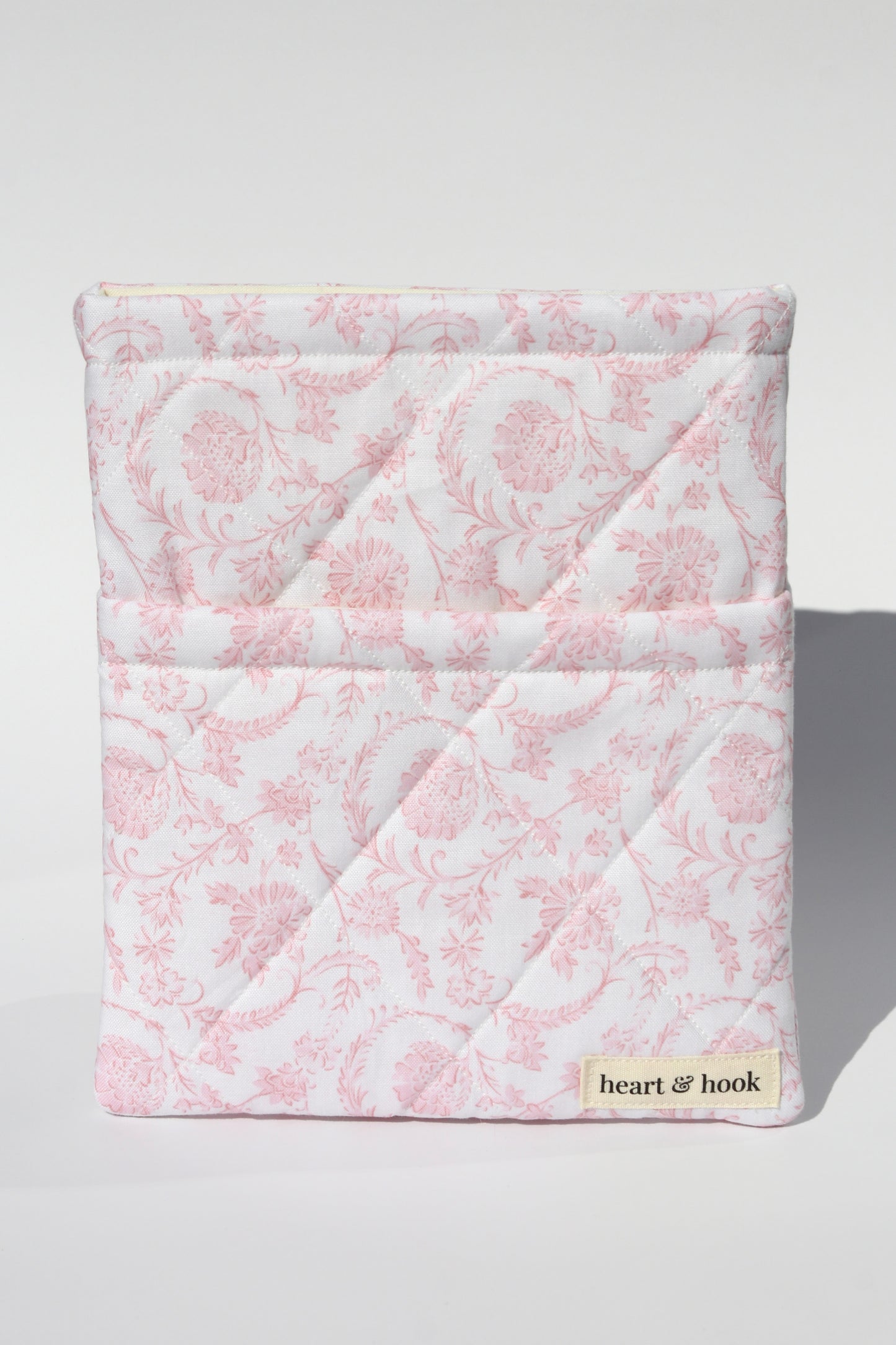 Vintage Pink E-Reader / Book Sleeve