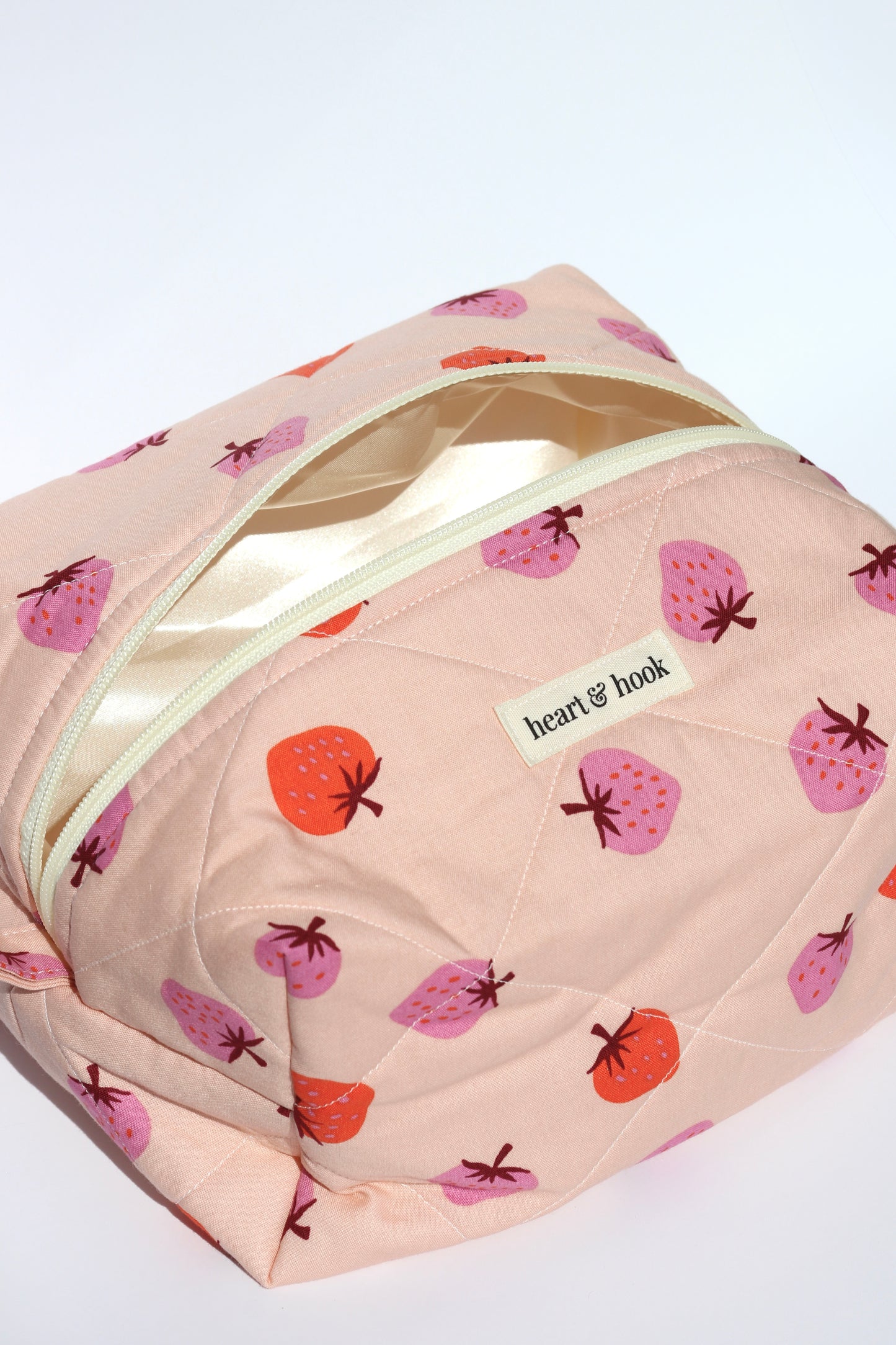 Berry Pink Makeup Bag