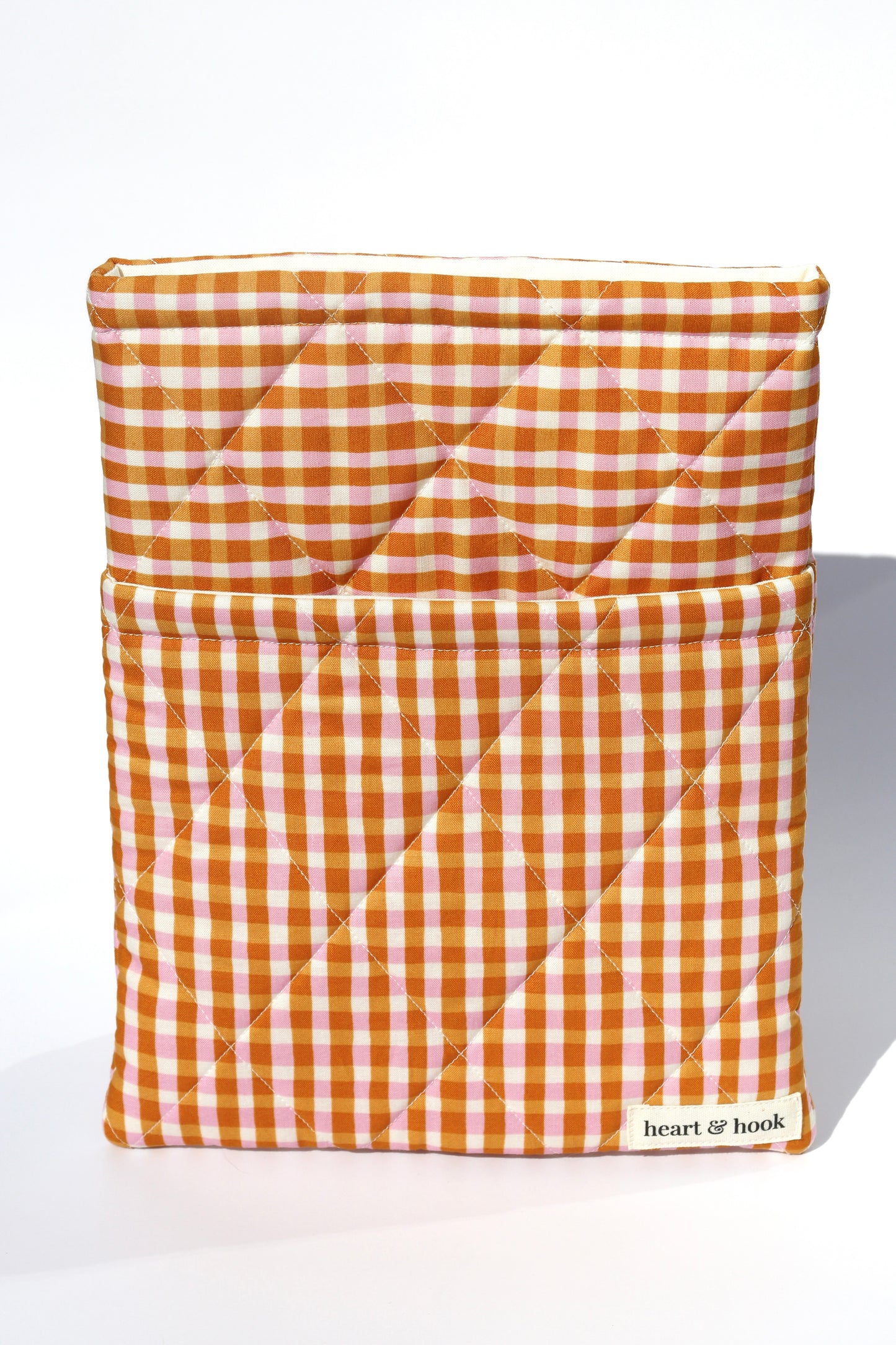 Colorblock Check E-Reader / Book Sleeve