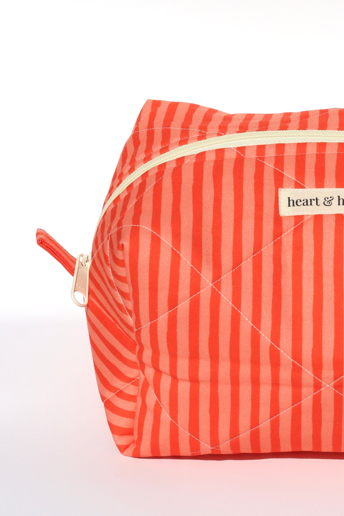 Sunset Stripe Makeup Bag