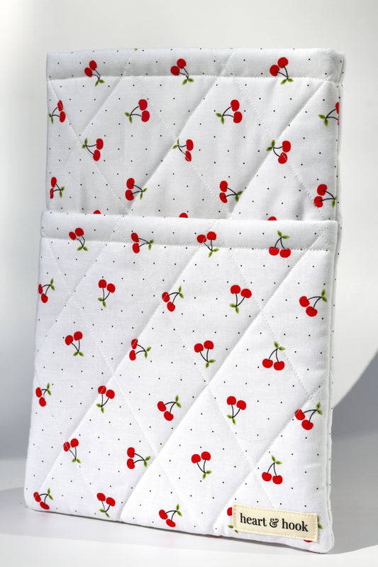 Cherry Dots E-Reader / Book Sleeve