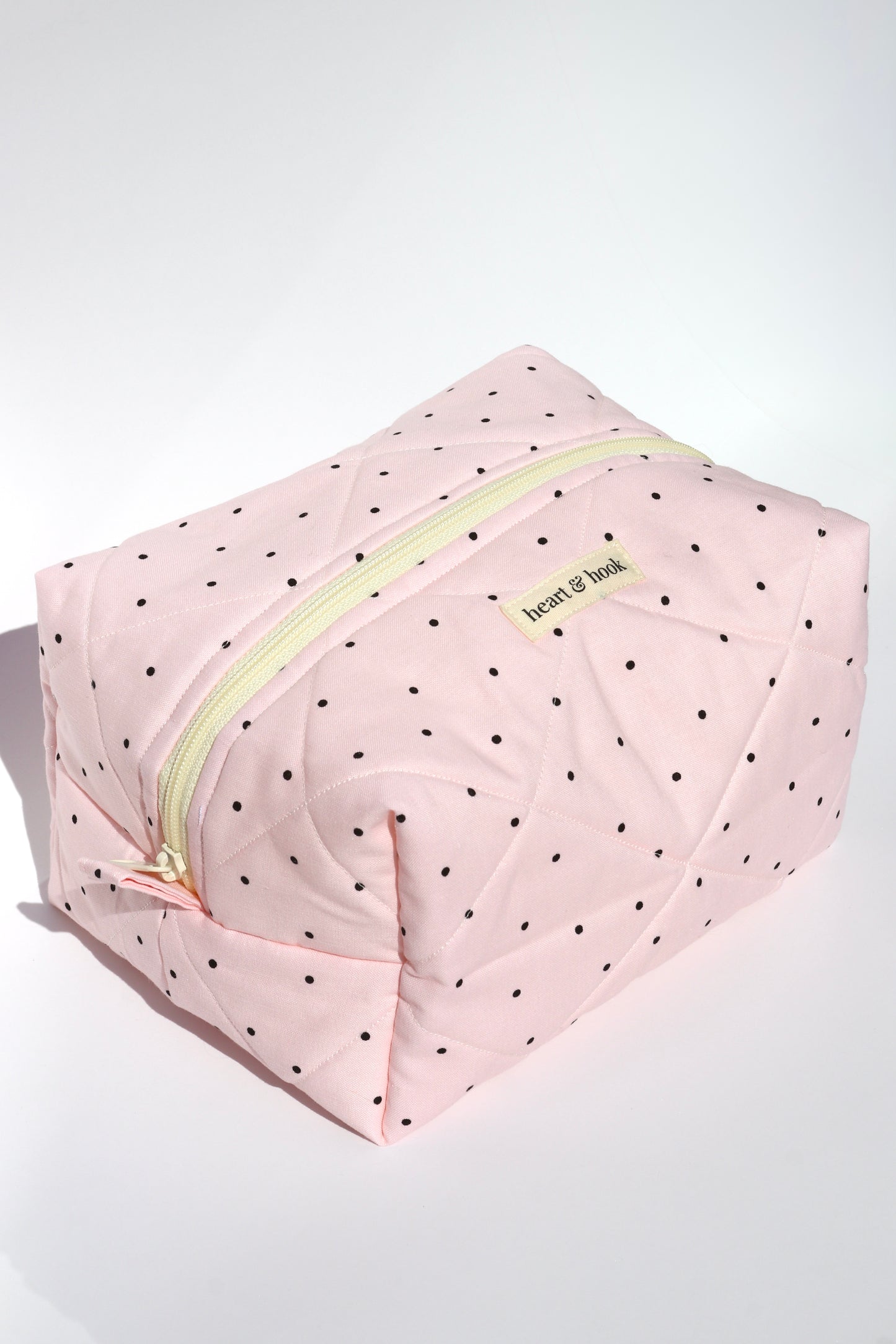 Polka Pink Makeup Bag