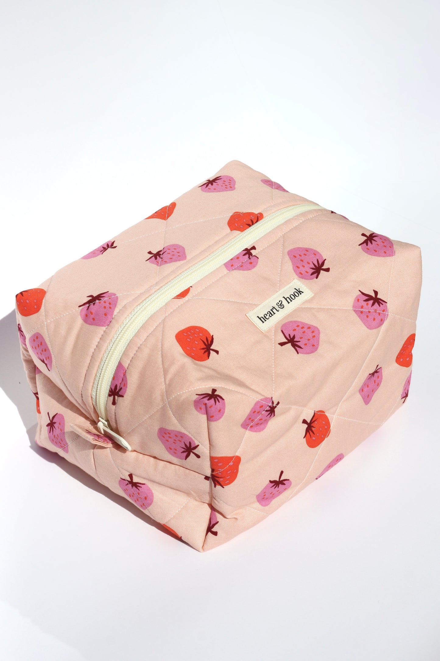 Berry Pink Makeup Bag