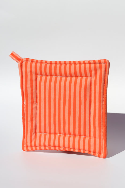 Sunset Stripe Potholder