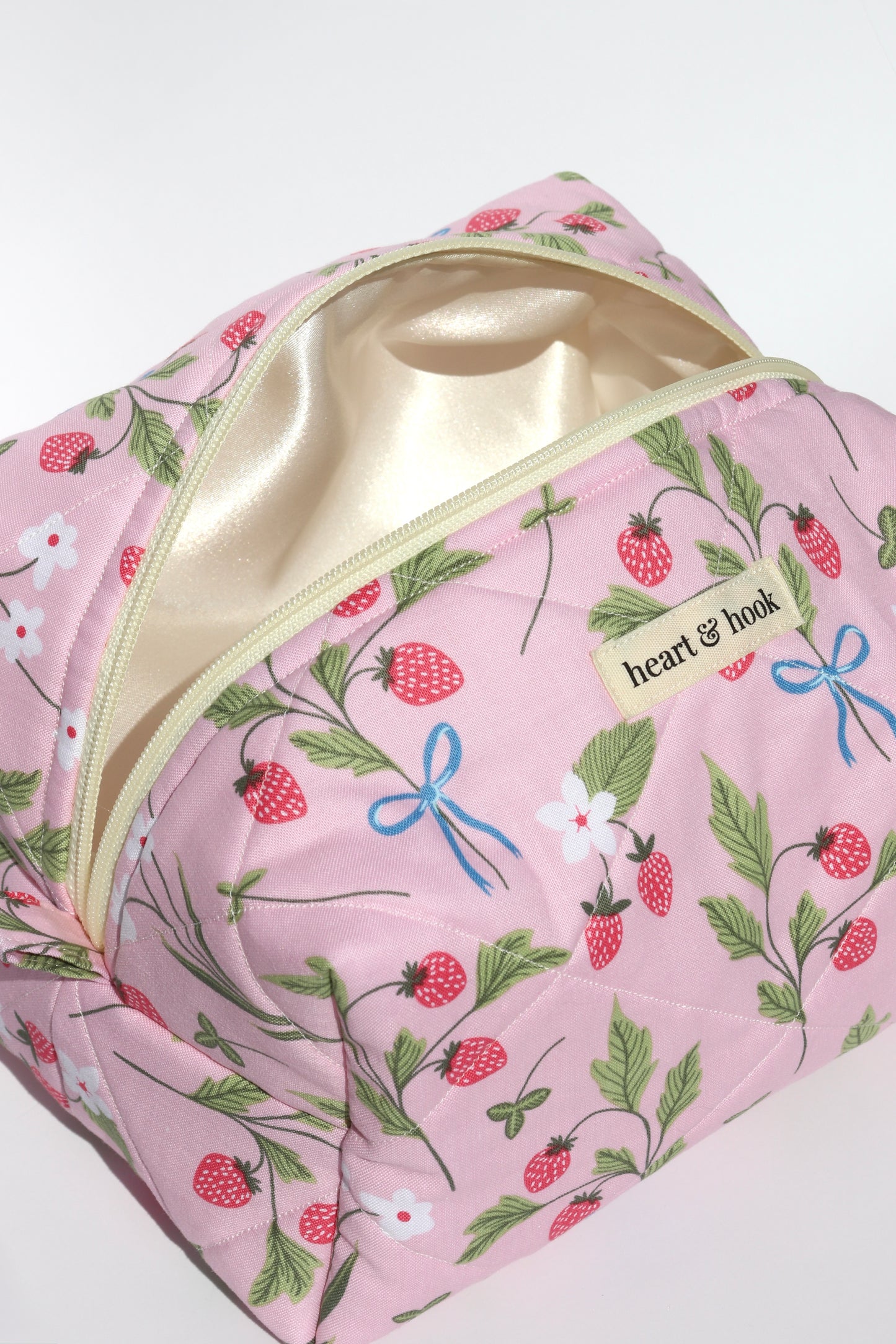 Strawberry Fields Makeup Bag