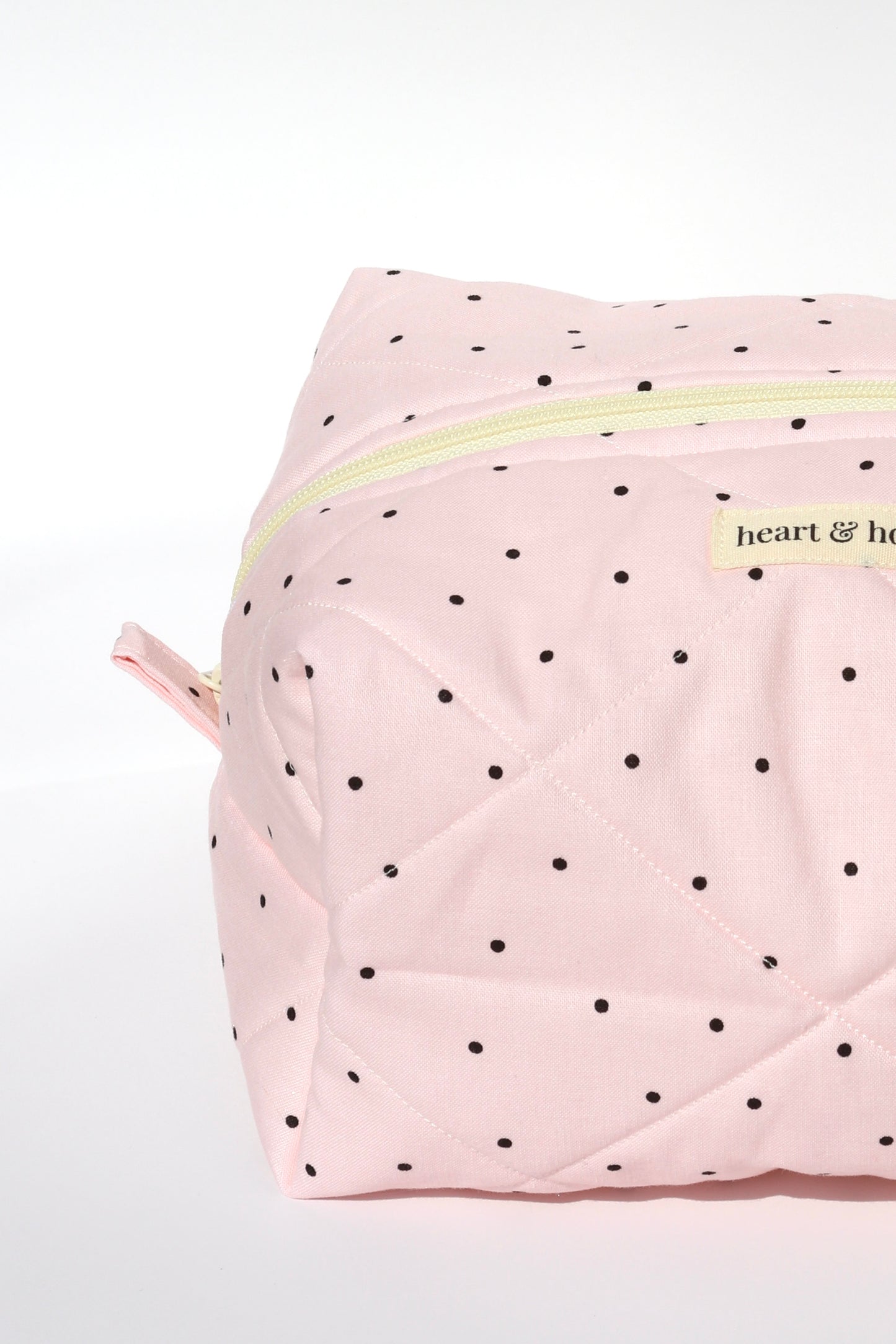 Polka Pink Makeup Bag
