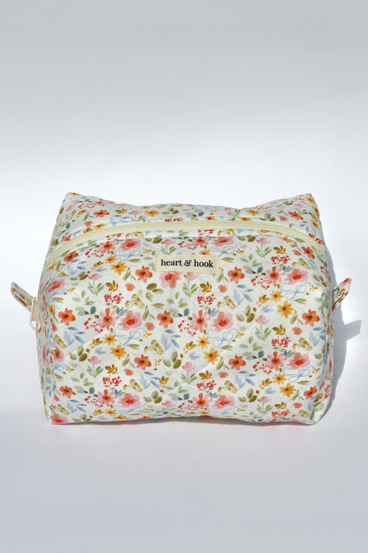 Wildflower Fields Makeup Bag