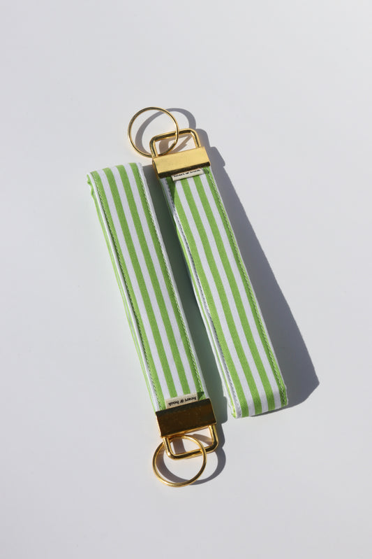 Palm Stripe Wristlet