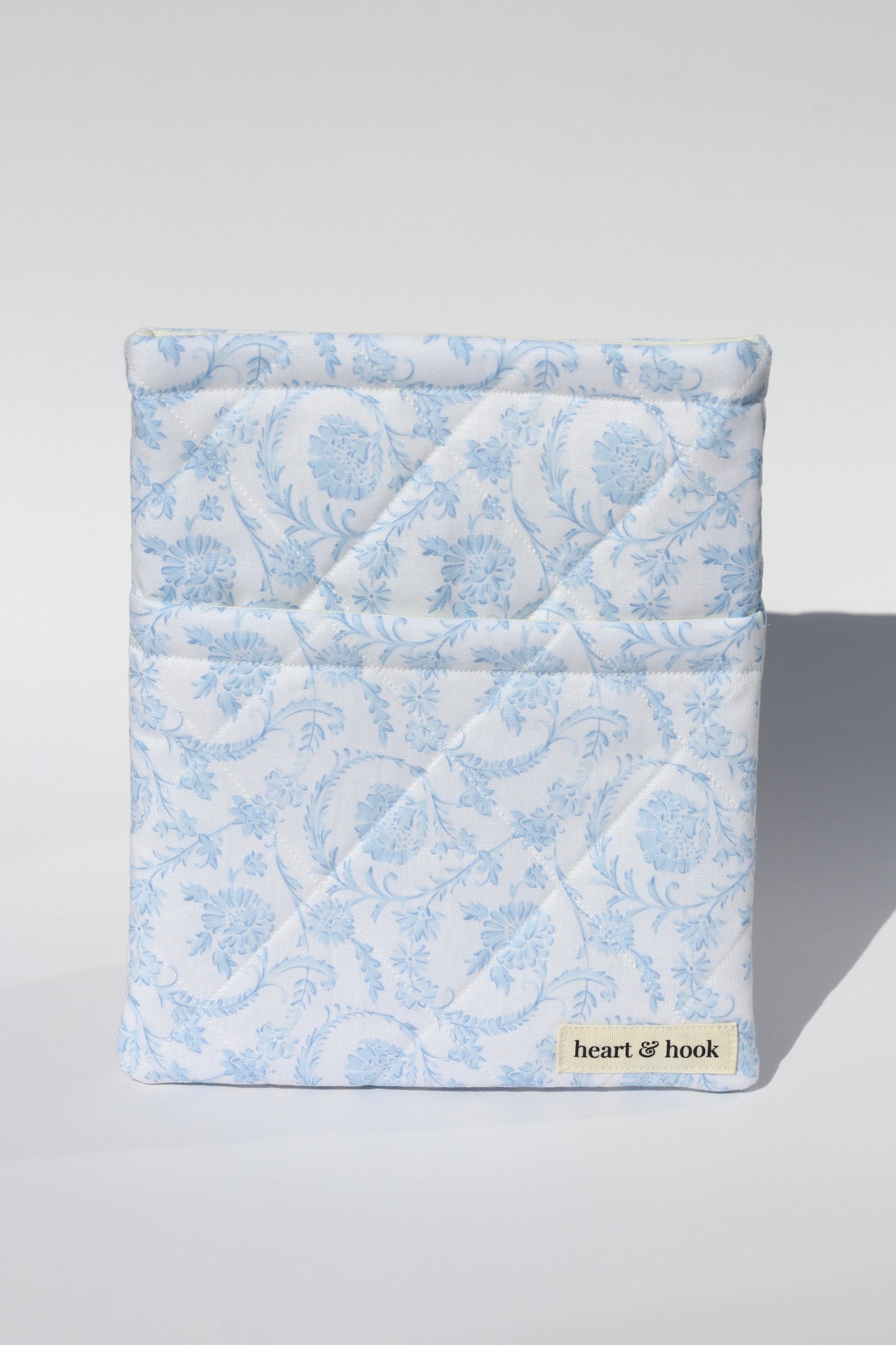 Vintage Blue E-Reader / Book Sleeve