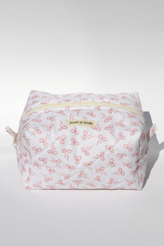 Ballet Ribbons Makeup Bag