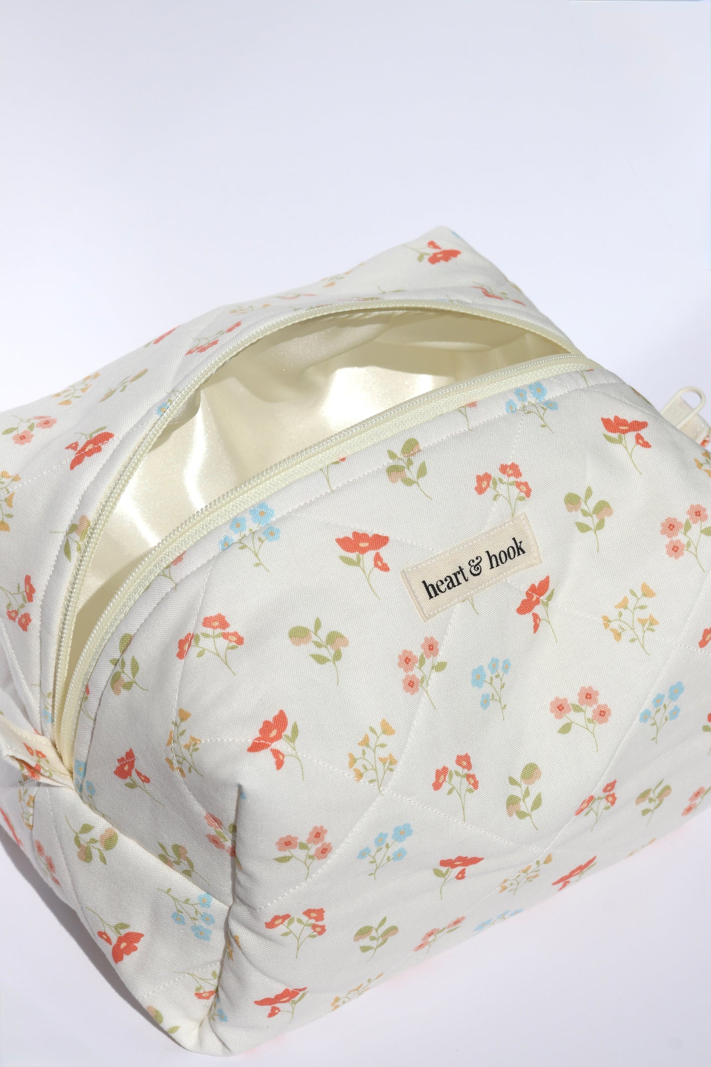 Pressed Petals Makeup Bag