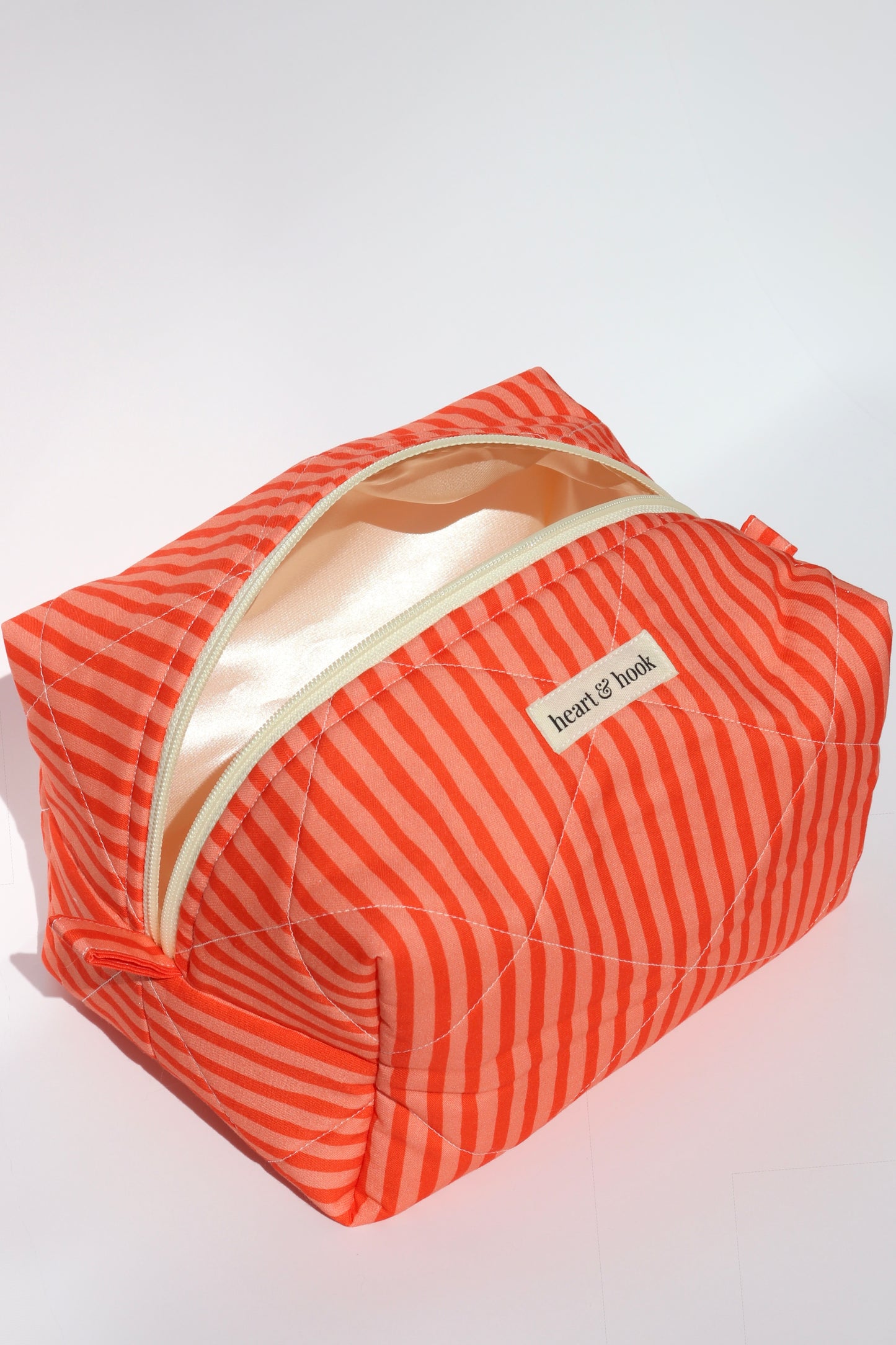 Sunset Stripe Makeup Bag