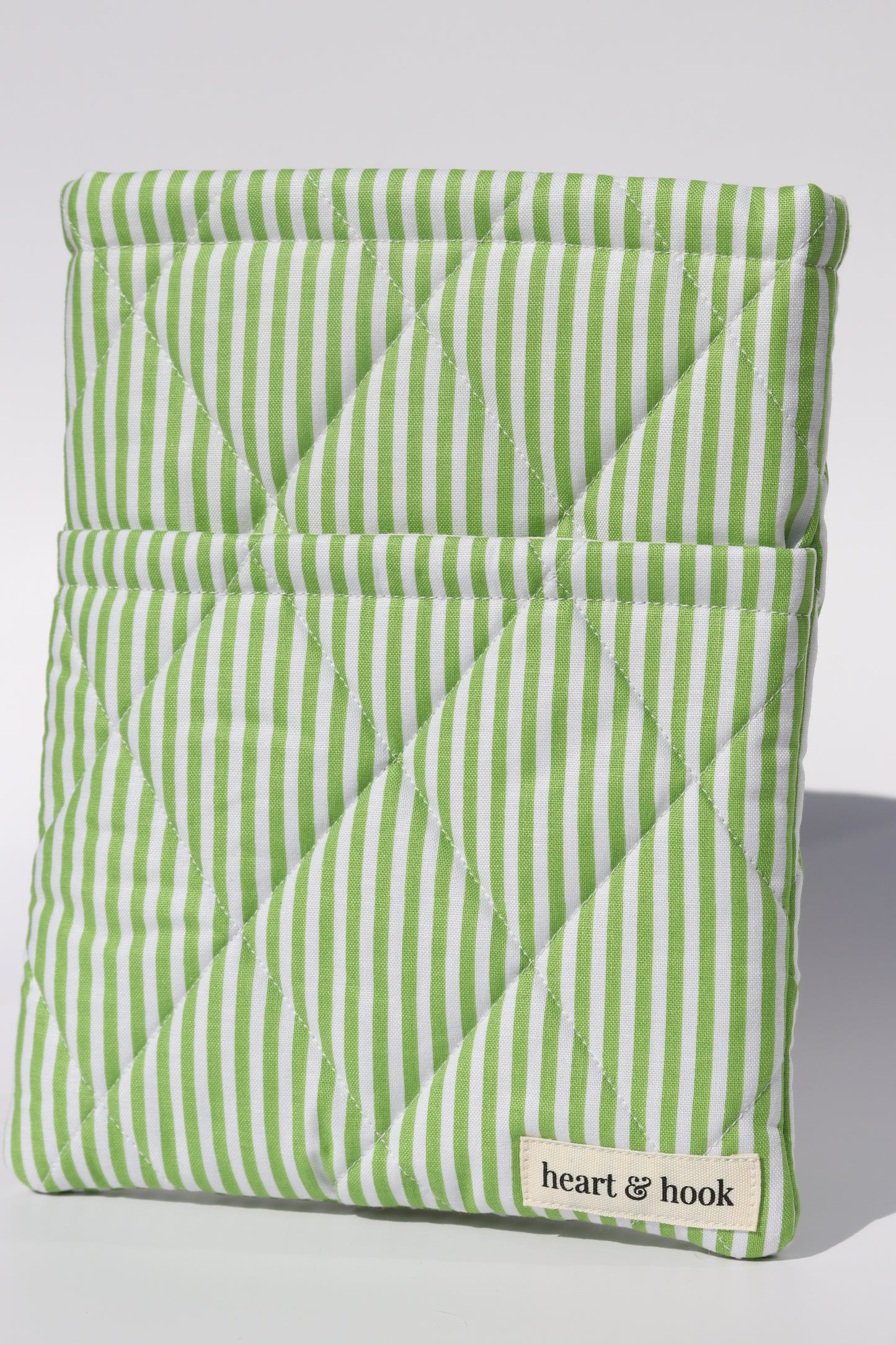 Palm Stripe E-Reader / Book Sleeve