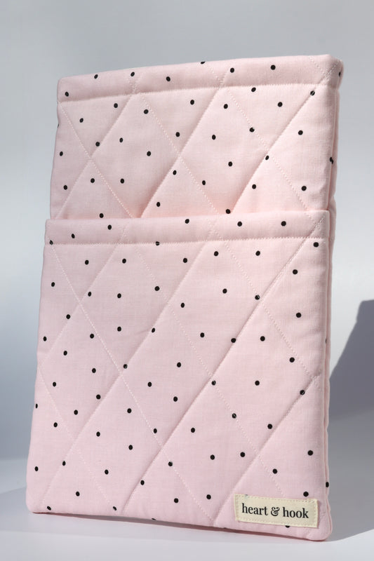 Polka Pink E-Reader / Book Sleeve