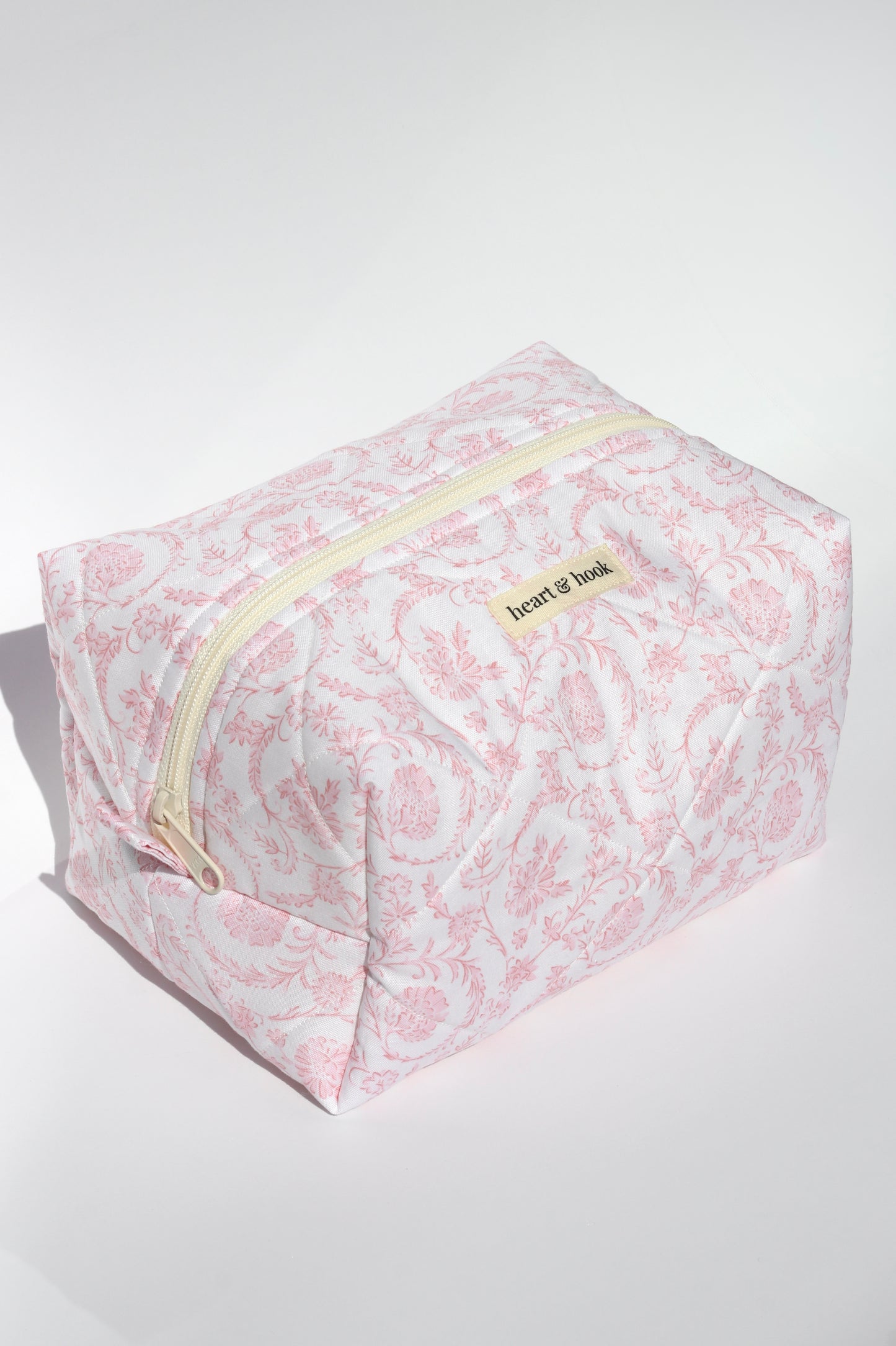 Vintage Pink Makeup Bag