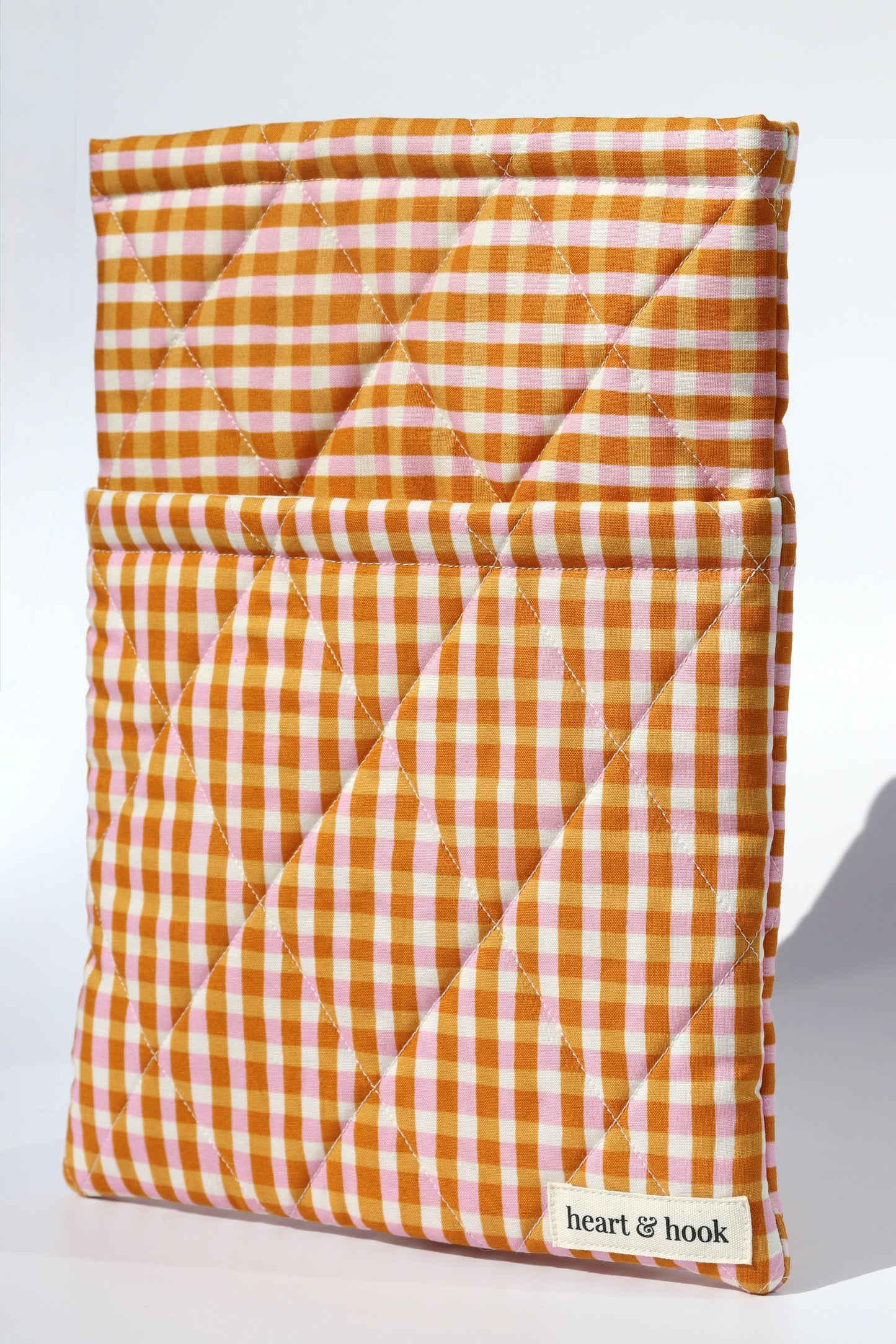 Colorblock Check E-Reader / Book Sleeve