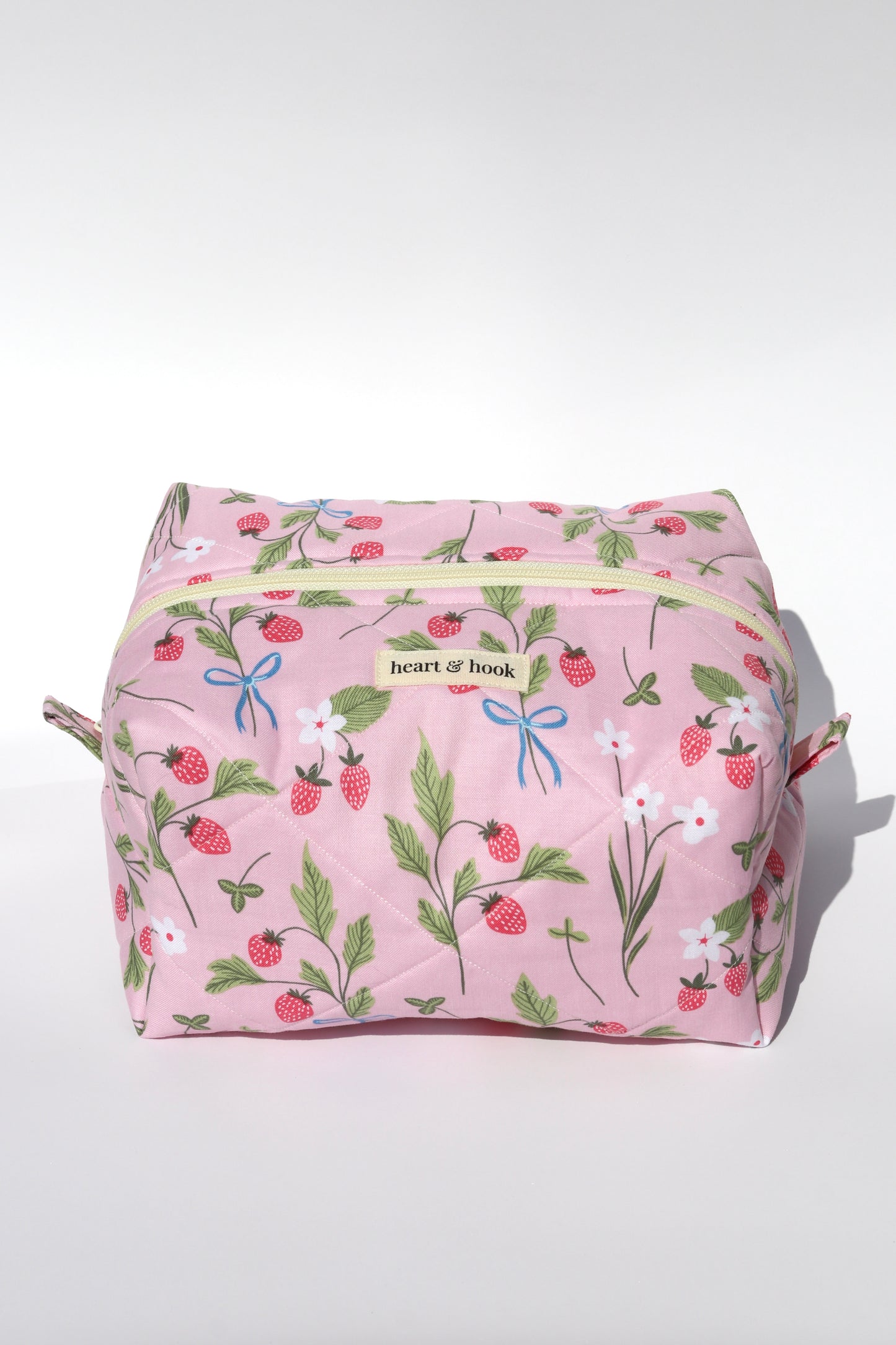 Strawberry Fields Makeup Bag