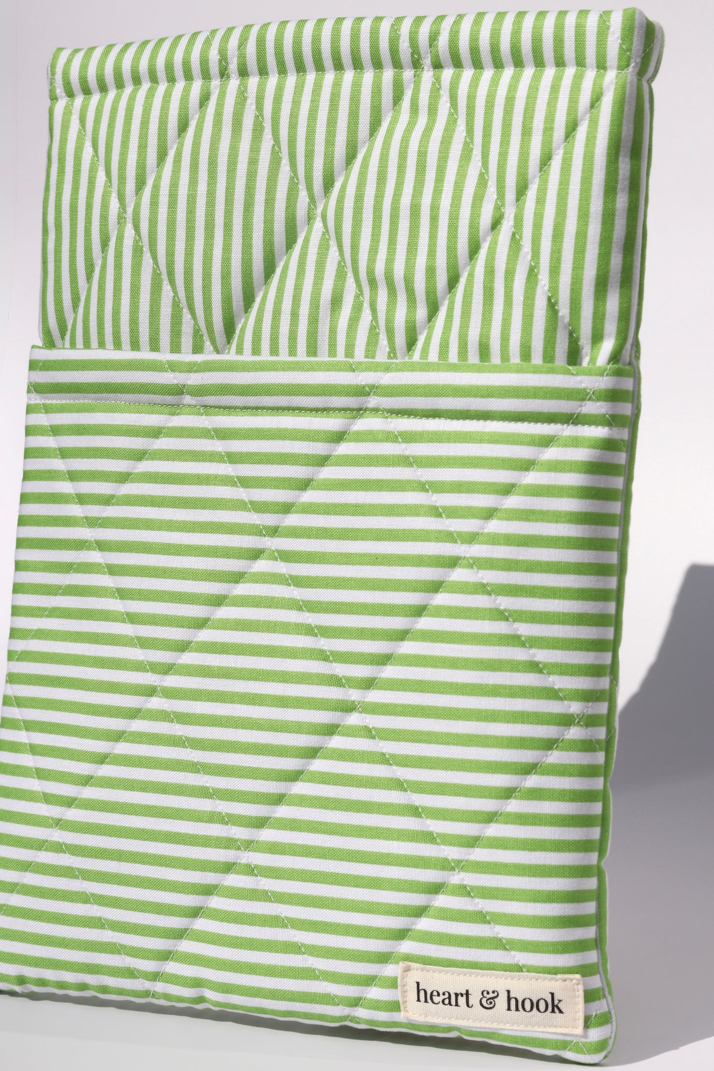 Palm Stripe E-Reader / Book Sleeve
